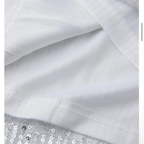 Plus Size Plunging Neck Sequin Cami Jumpsuit - Picture 9 of 9